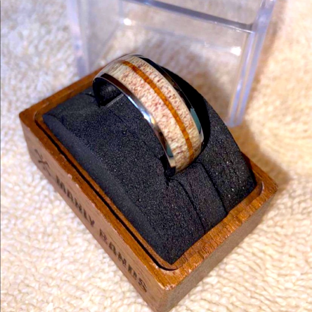Brand New Manly Bands Wedding Ring